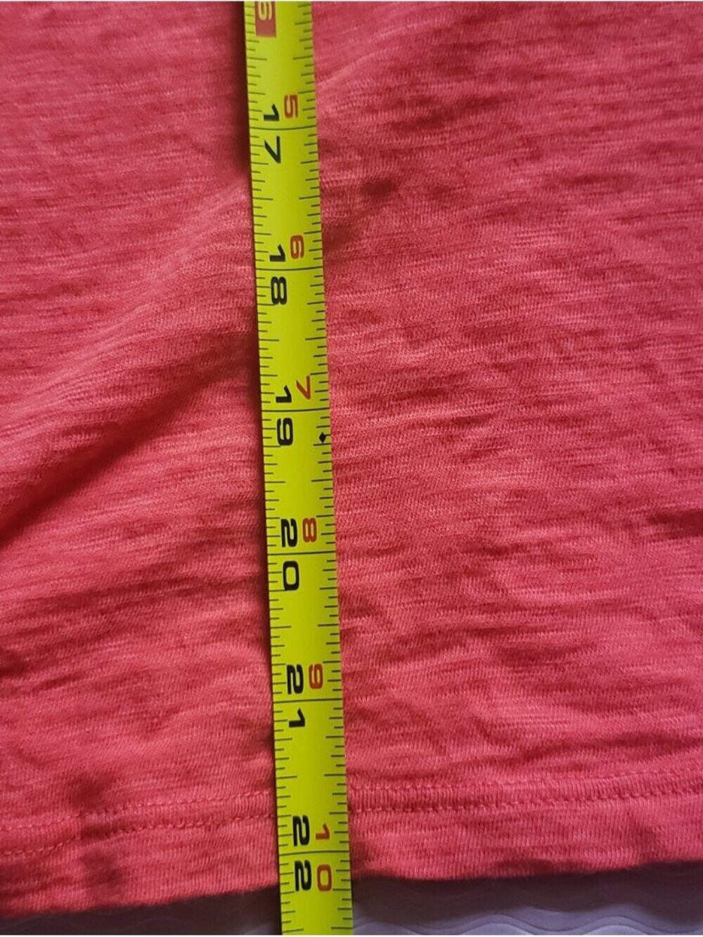 Theory 100% Cotton Coral Slim Fit Slub Tee XL (Fits M/L) - Picture 11 of 11